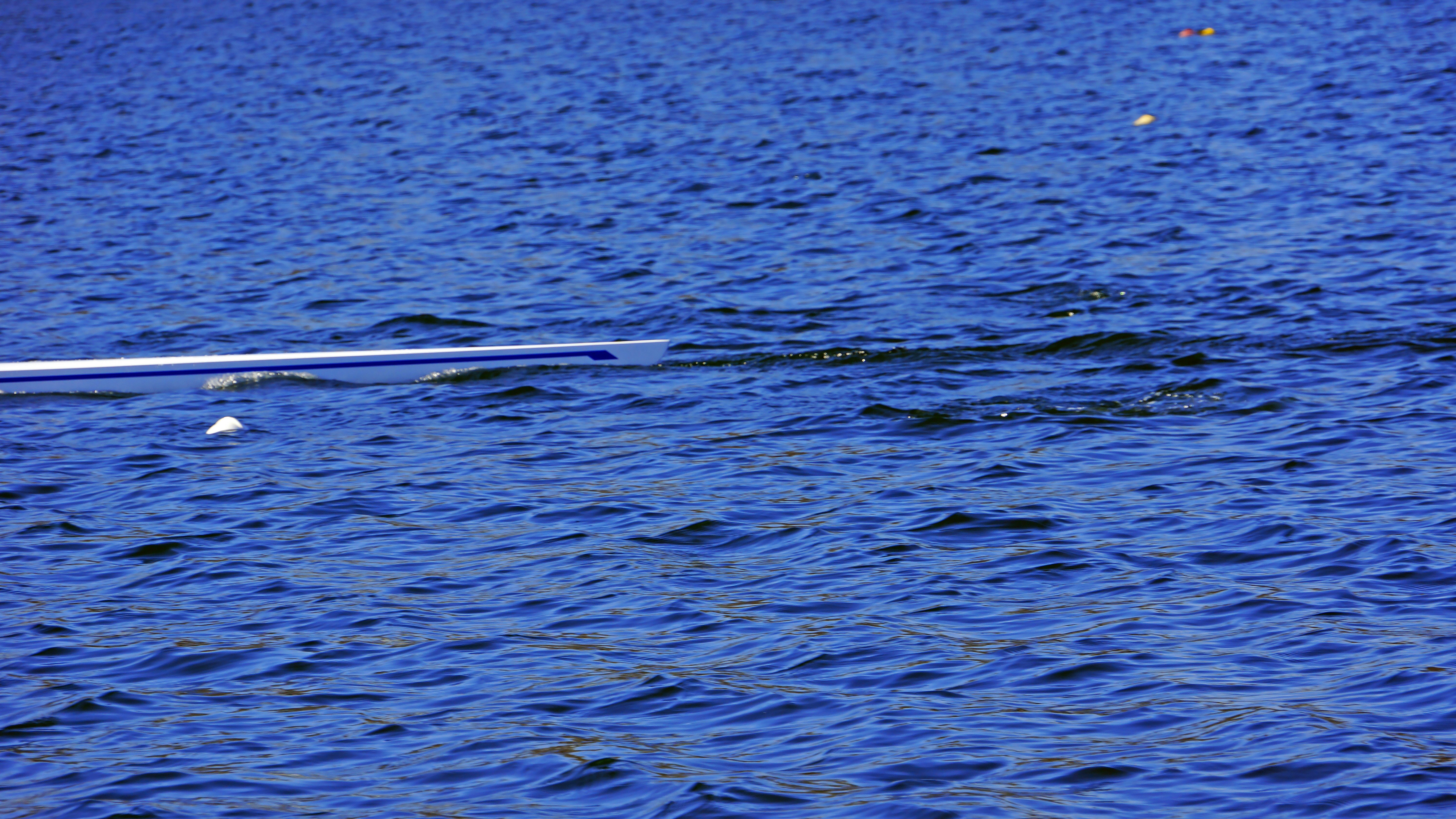 a pipe sticking out of a body of water