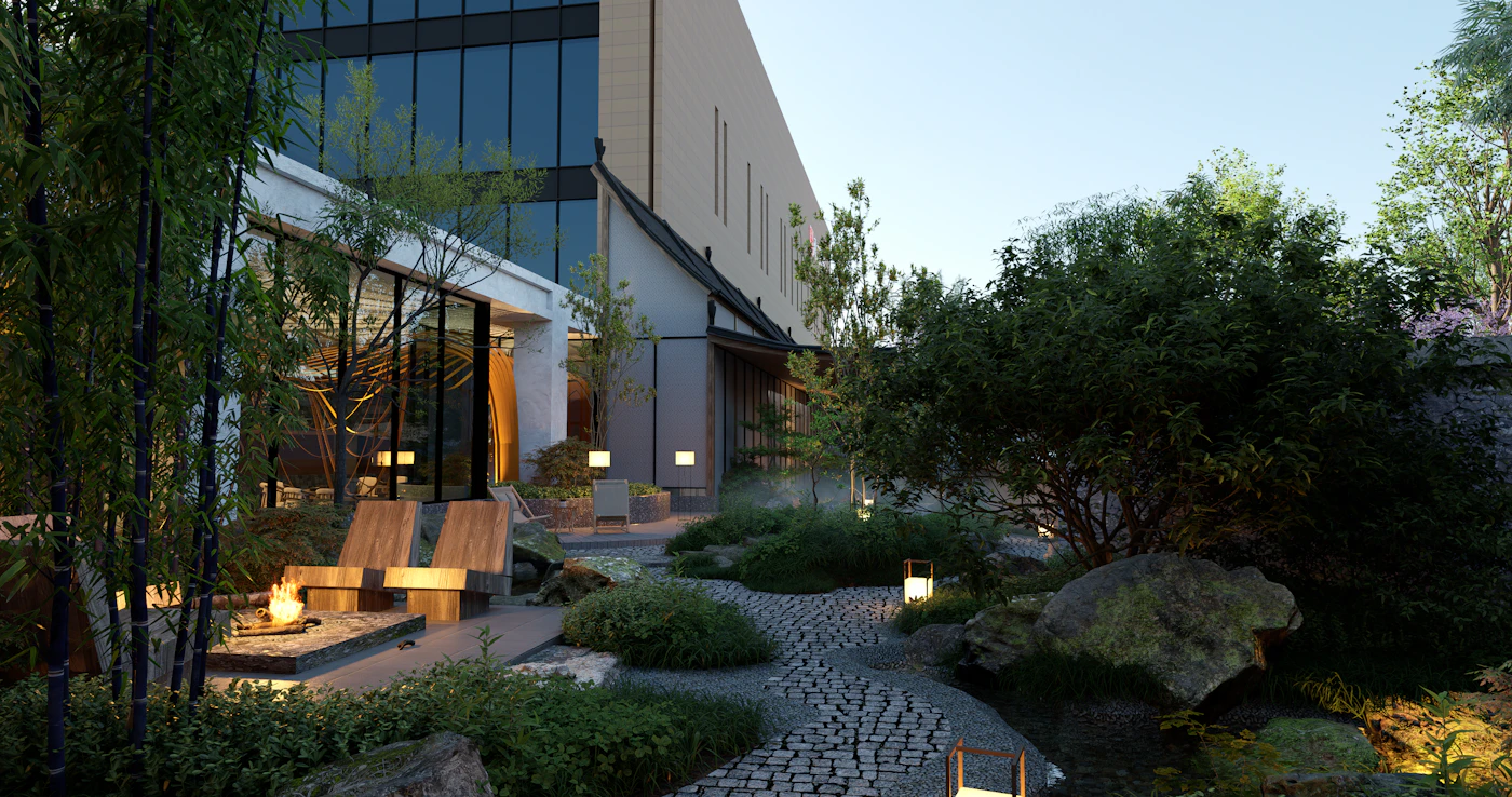 Beautiful garden