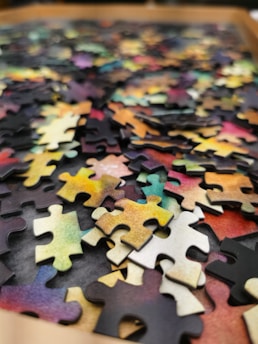 A colorful puzzle game interface showing pieces fitting together smoothly.