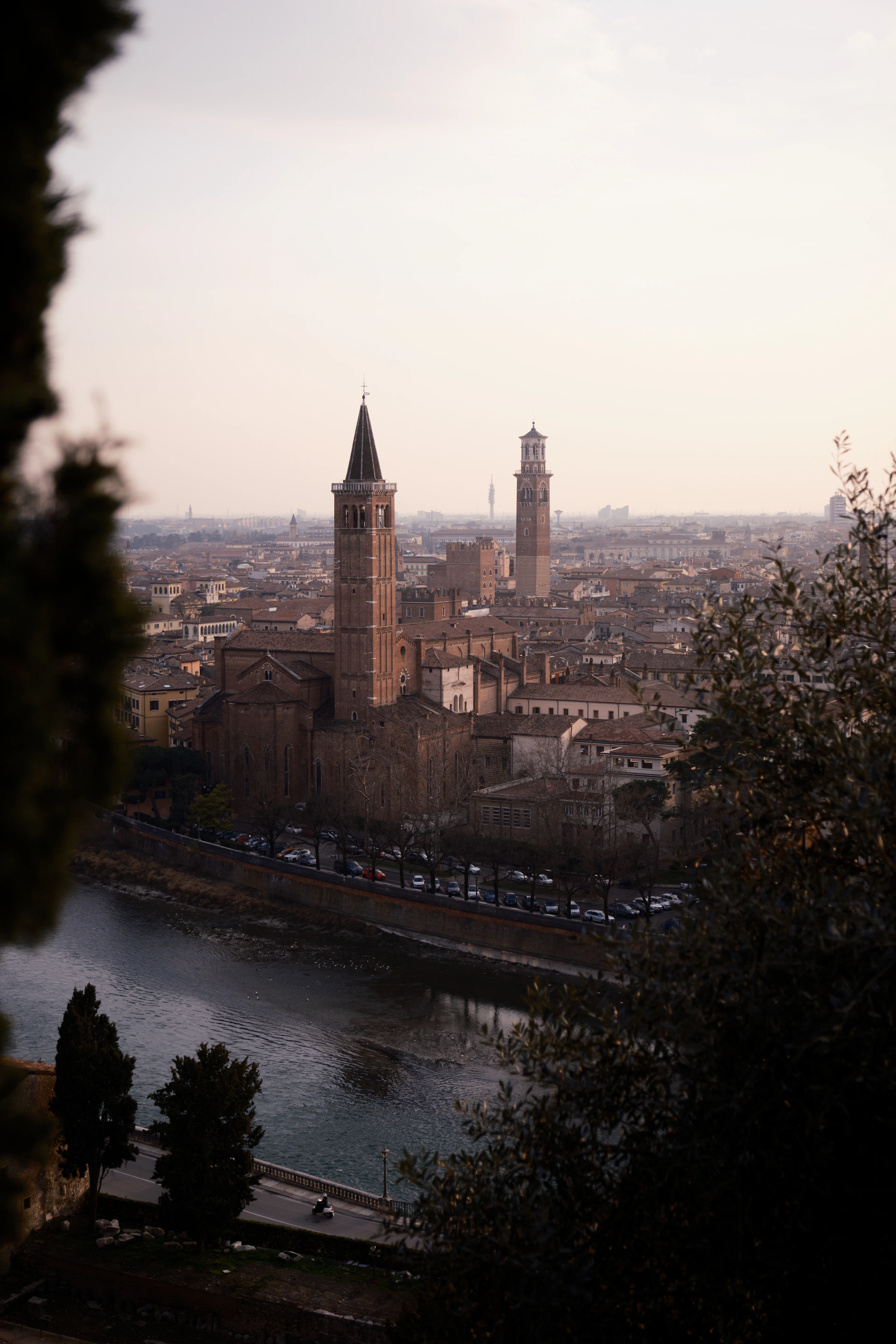 The old town of Verona, Italy