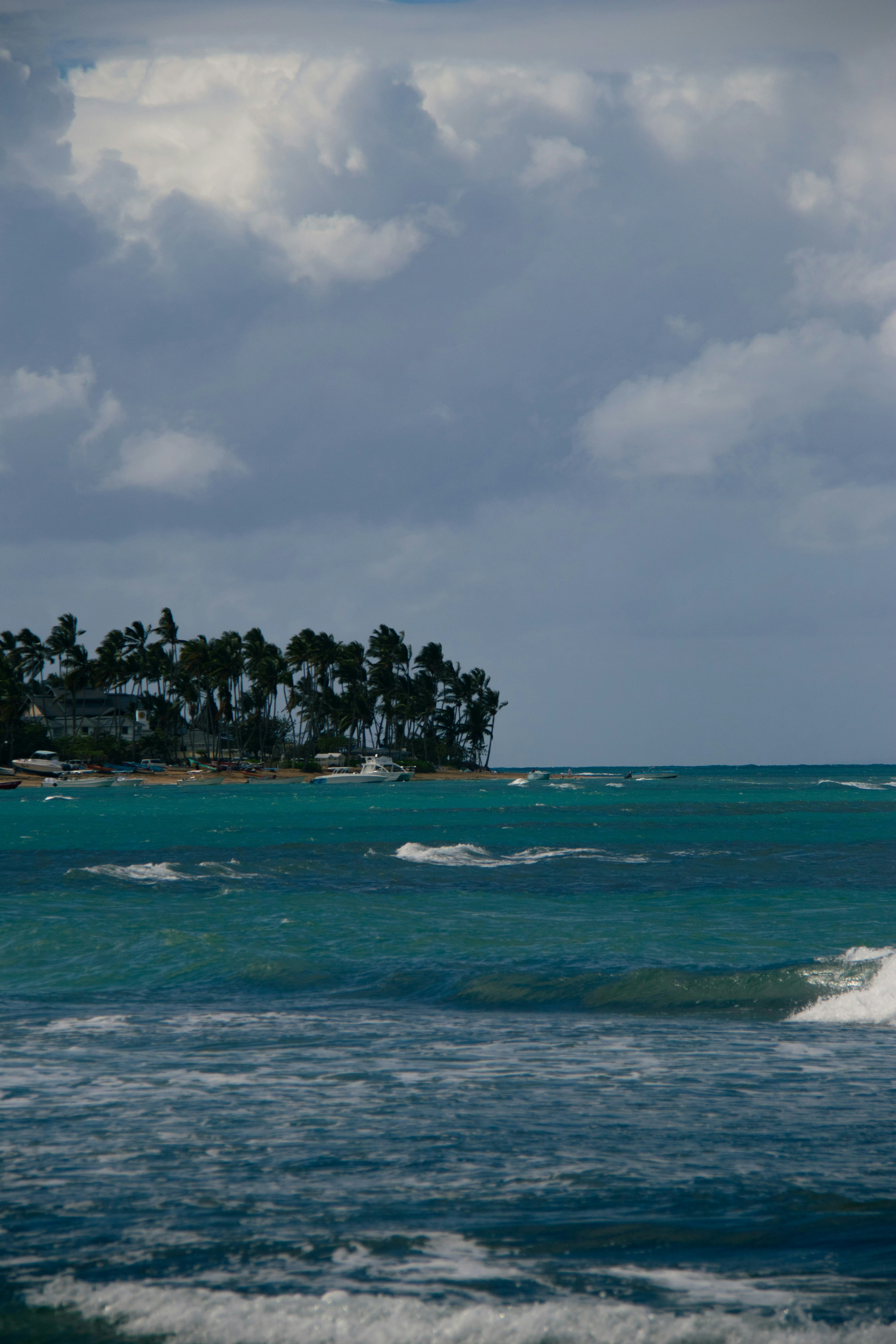 Diani Beach Kenya, white sand, turquoise Indian Ocean, palm trees