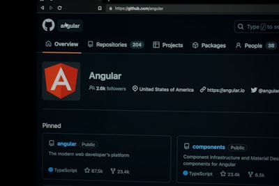 Angular web app interface showcasing a responsive design on mobile and desktop.
