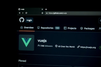 Screenshot of a sleek Vue.js dashboard with real-time data visualization and smooth animations.