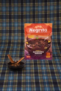 A bowl of morocho served with toppings.