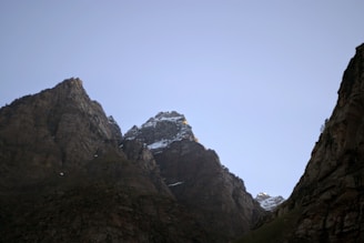 Beautiful mountains representing strength and stability.