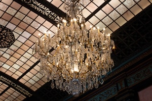Crystal Glow Chandelier