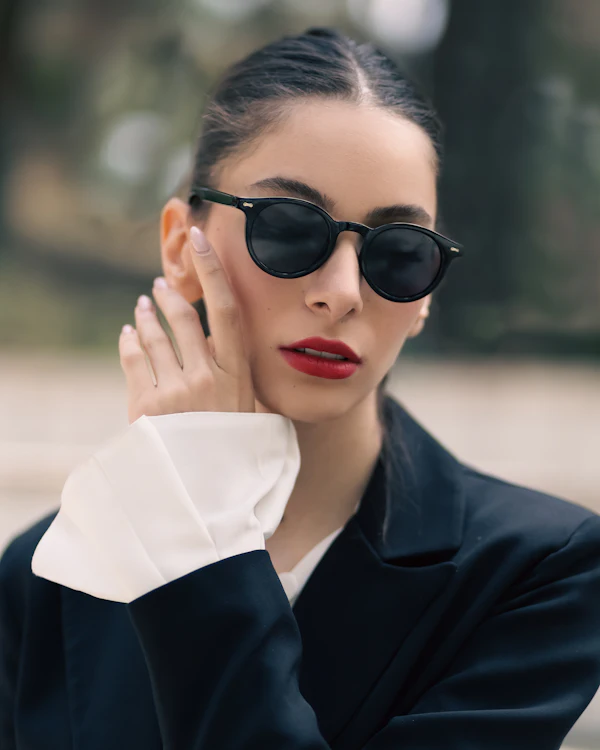Lunettes œil-de-chat noir