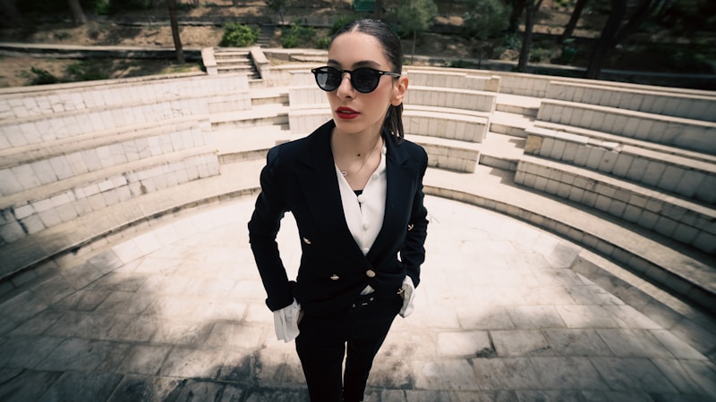 Look K-pop chic en costume