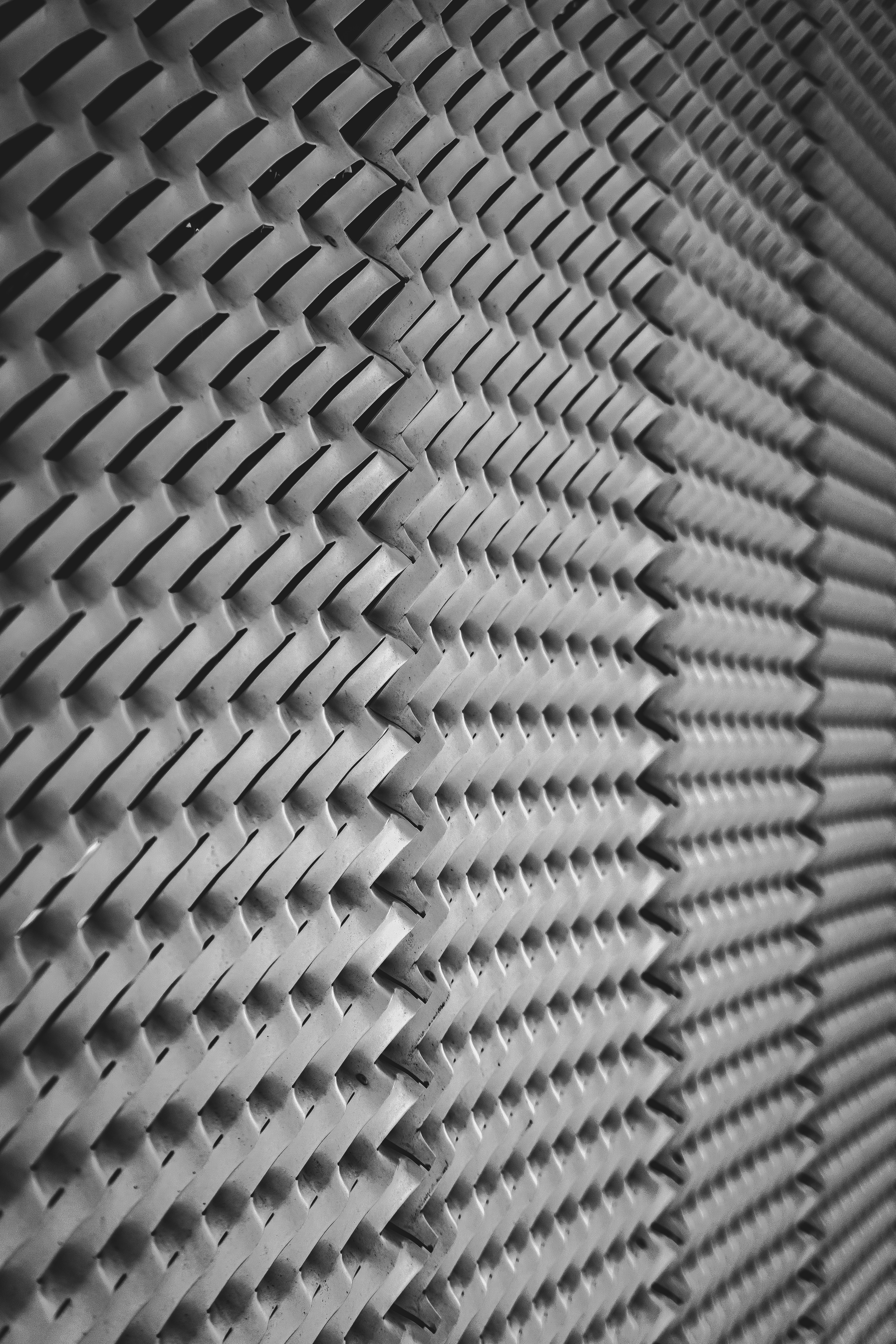 a black and white photo of a wall