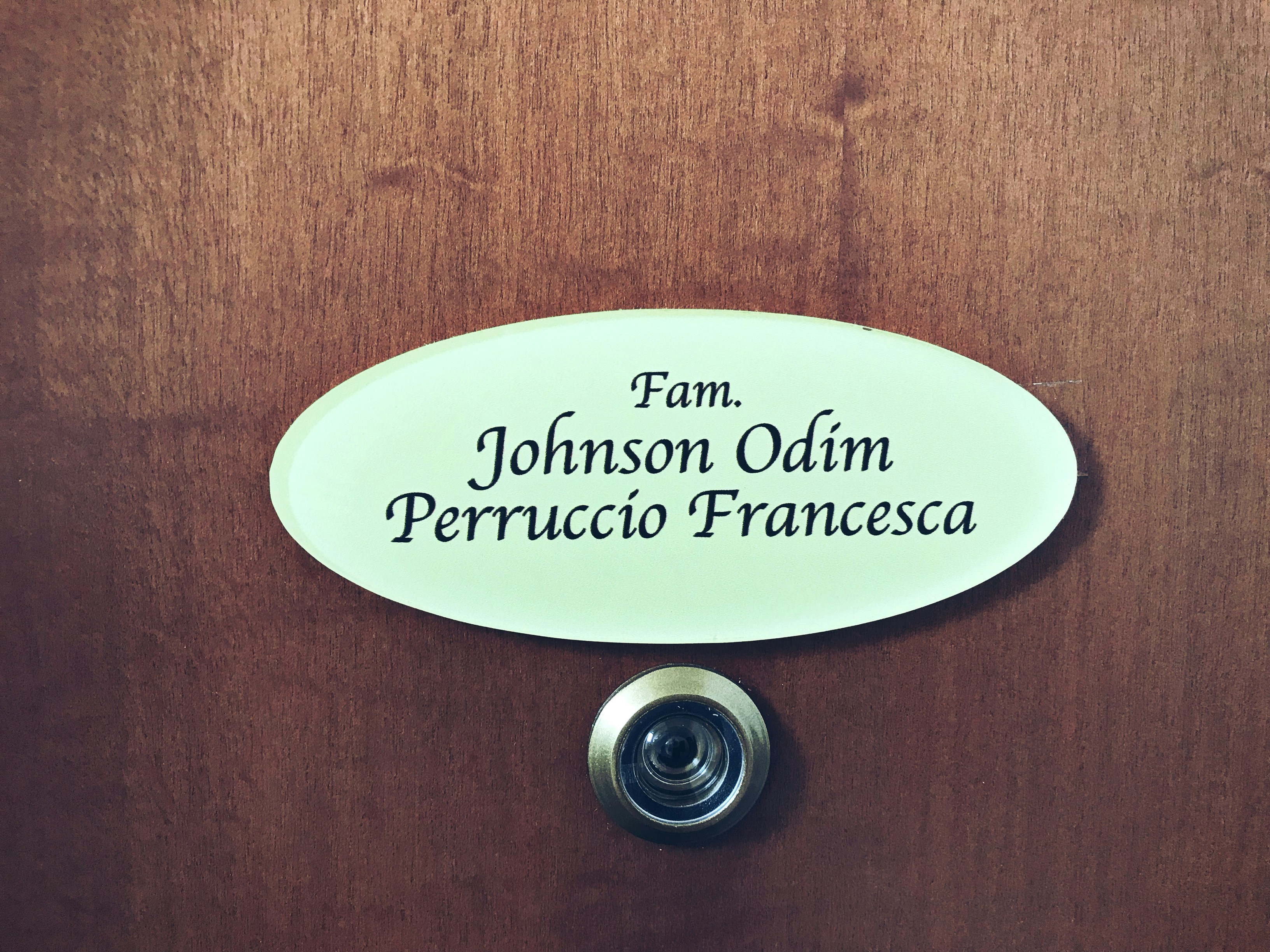 Acrylic Name Plate