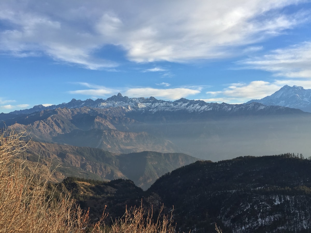 Snow-capped Range