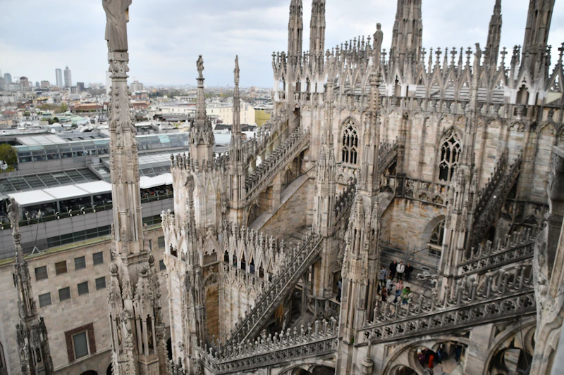 Duomo di Milano rooftop