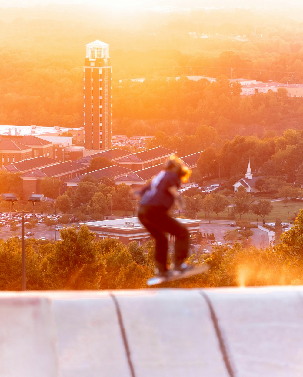 a man riding a skateboard down the side of a ramp