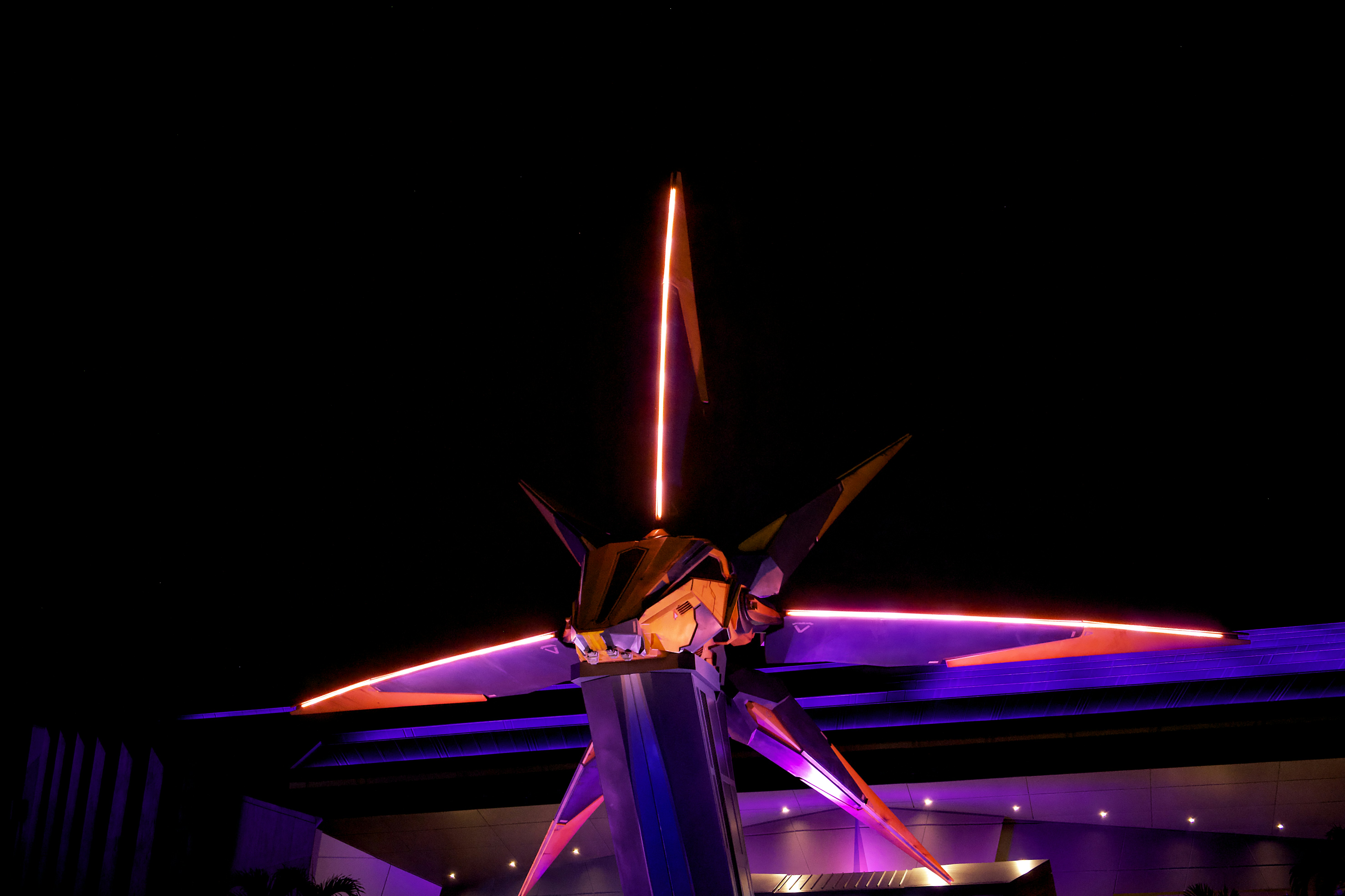 Neon Space Structure