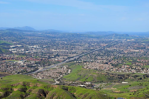 A scenic view of expansive land available for development in Richmond Hill.