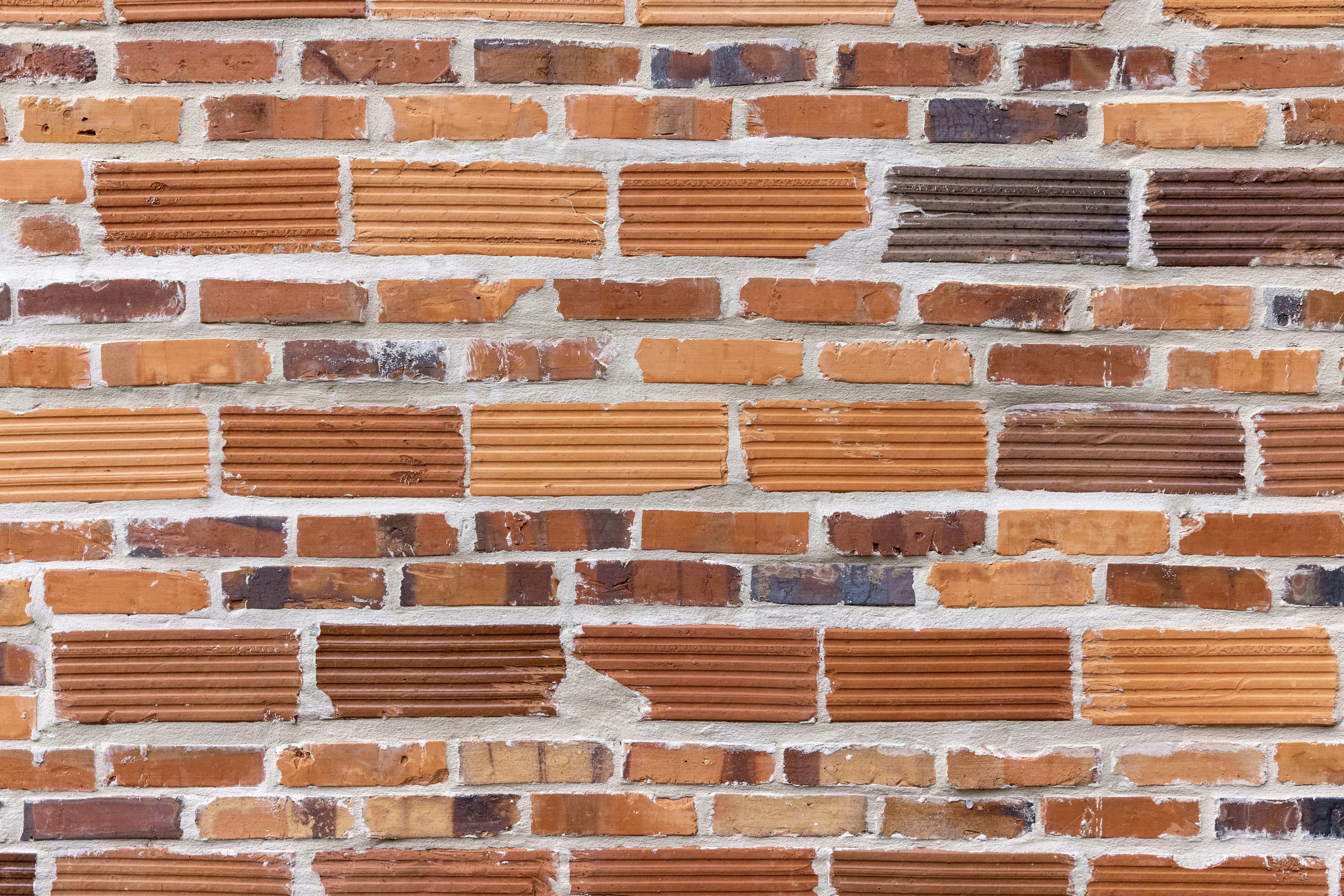 A close up of a brick wall made of bricks photo Free Fl Image on Unsplash