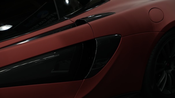 Dynamic shot of a sleek car photographed by Mattéo during his automotive photography phase.