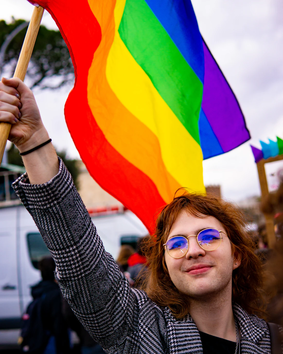 A calm, hopeful moment representing gender identity & lgbtq+