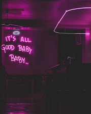 A cozy and stylish interior of a 24-hour room salon in Gangnam at night.