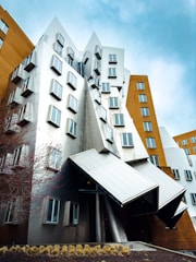 Futuristic building design rendered with AI-driven software.