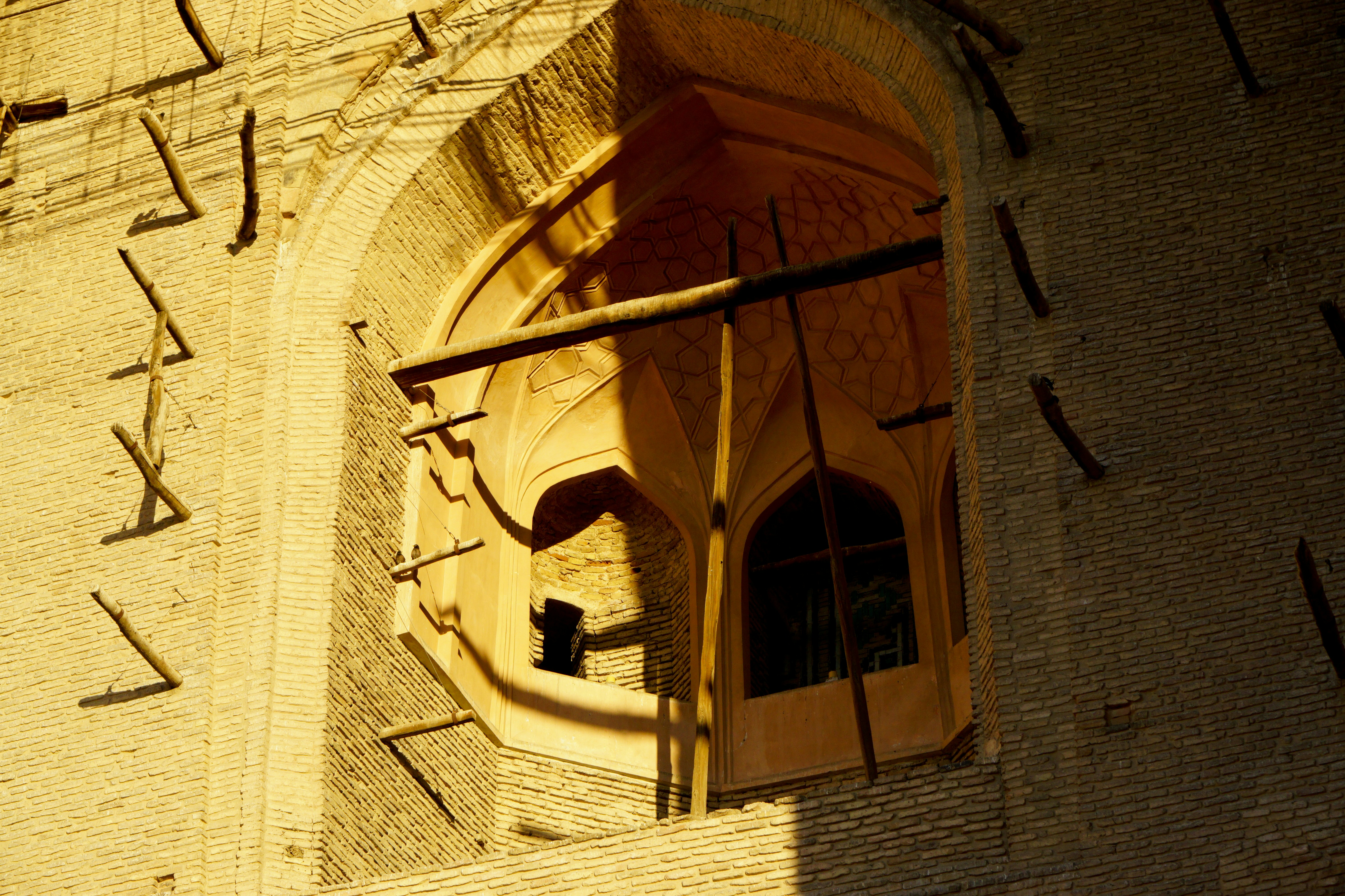 a building with a clock on the side of it