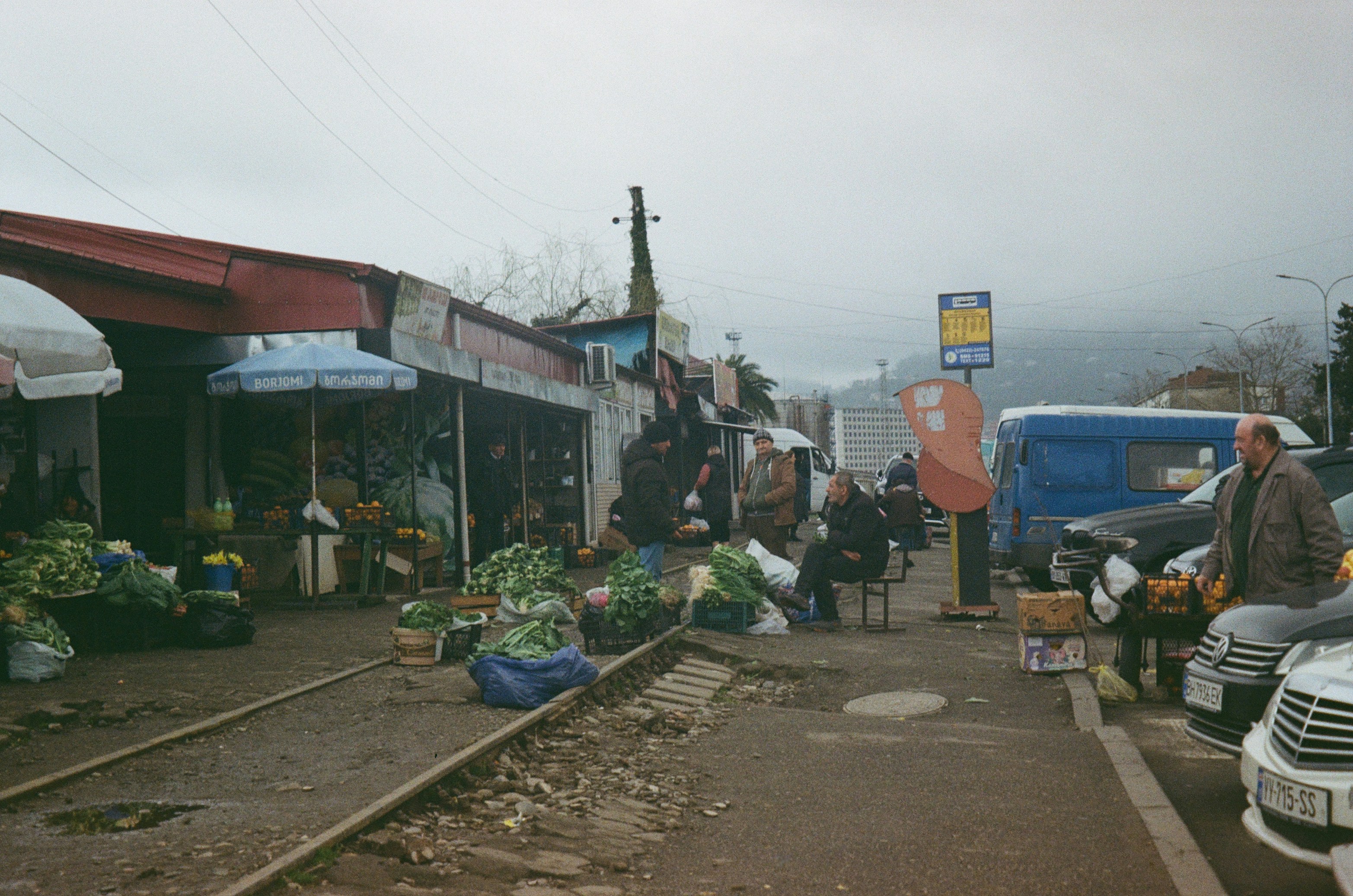 Tbilisi street market | film 35mm