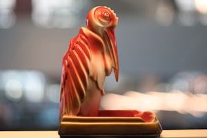 Elegant Blue Heron Model