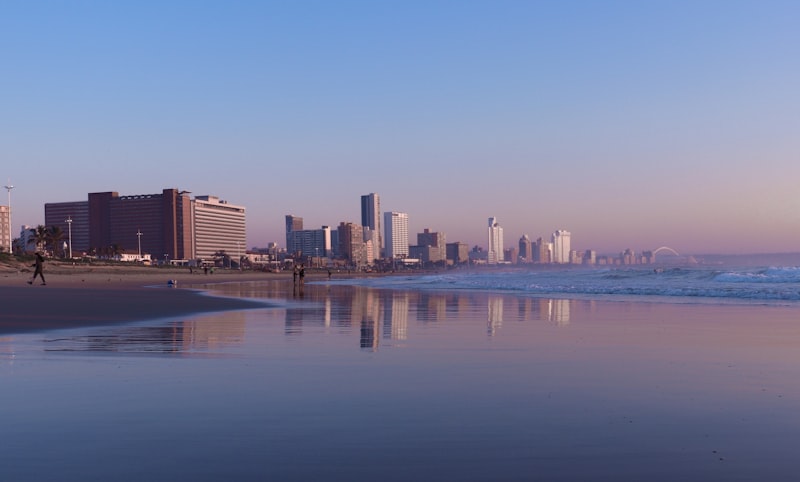 Golden Mile Beach in South Africa