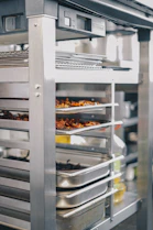 Prepared food in a commercial kitchen representing restaurant food cost tracking