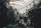 A lush indoor garden filled with dense green foliage, towering plants, and a small waterfall. Overhead, a geometric glass structure allows natural sunlight to illuminate the space, creating a vibrant and serene atmosphere.