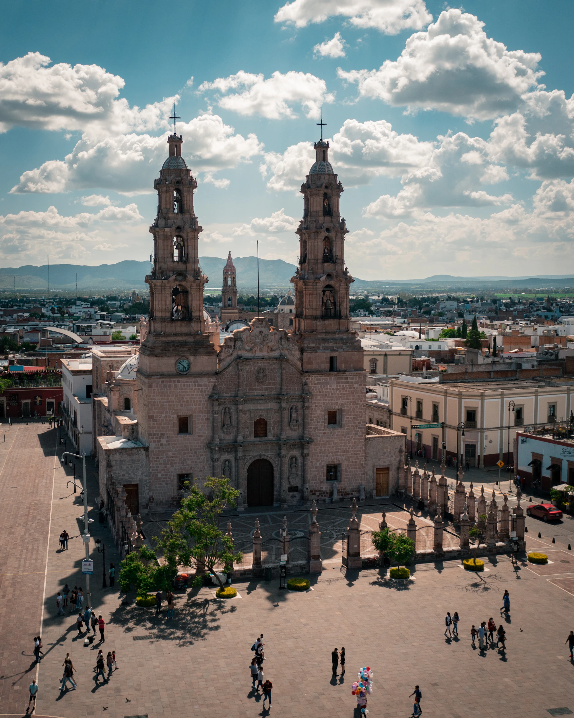 The city of Aguascalientes, México