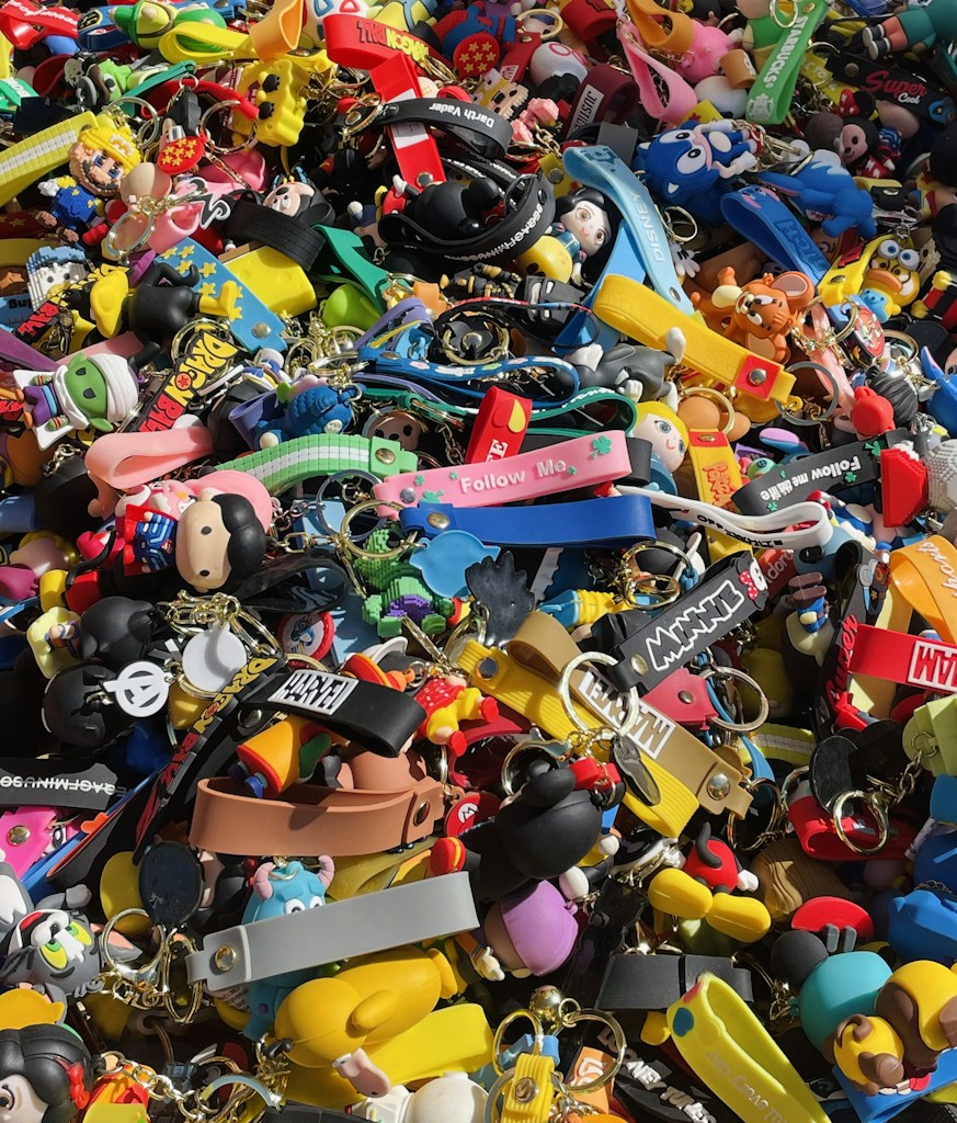 Mini Guitar Keychains