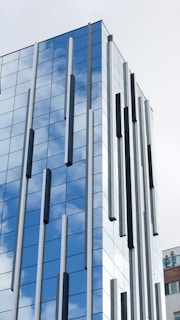 a very tall building with a lot of windows