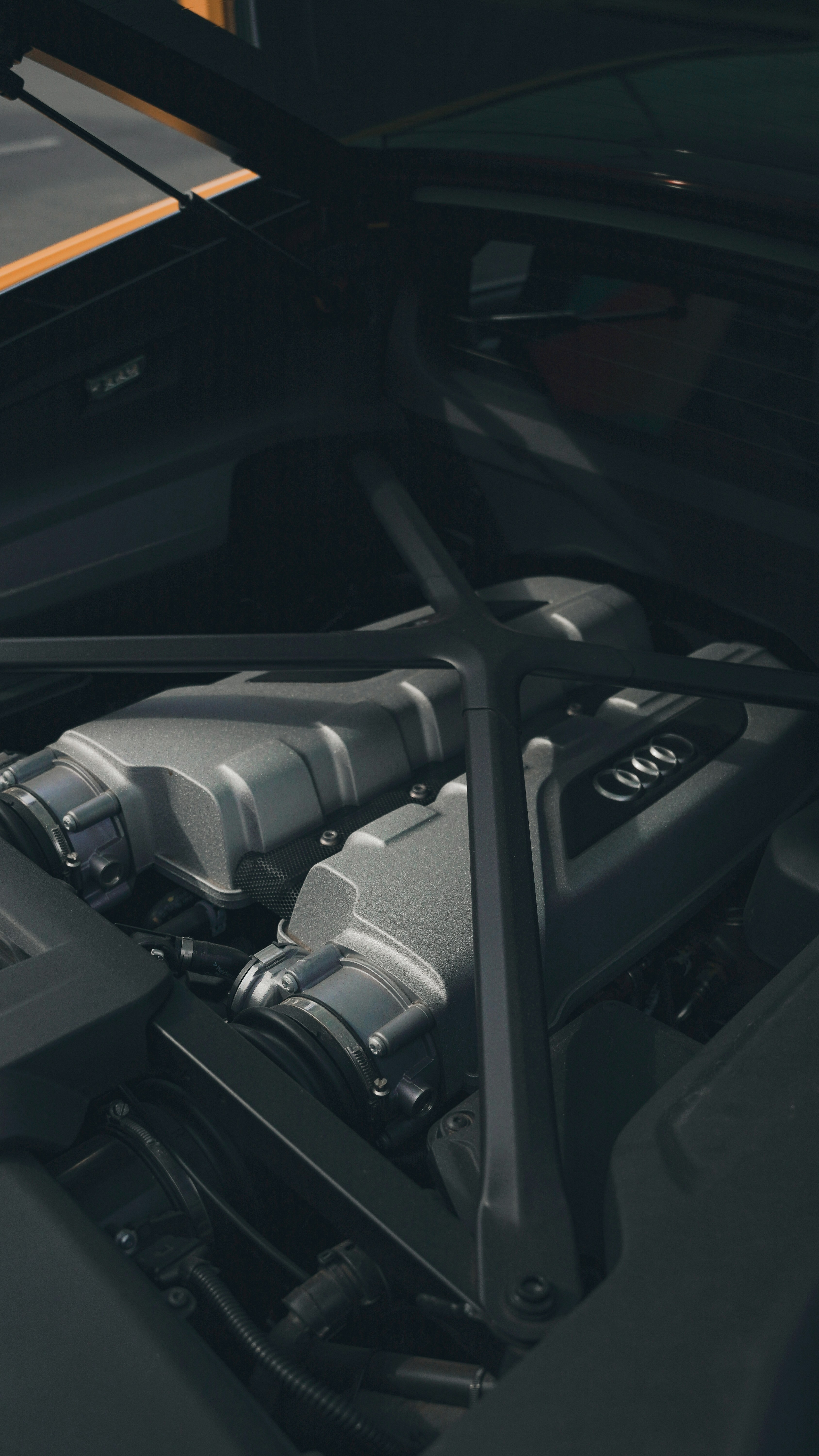 High-Performance Car Engine
