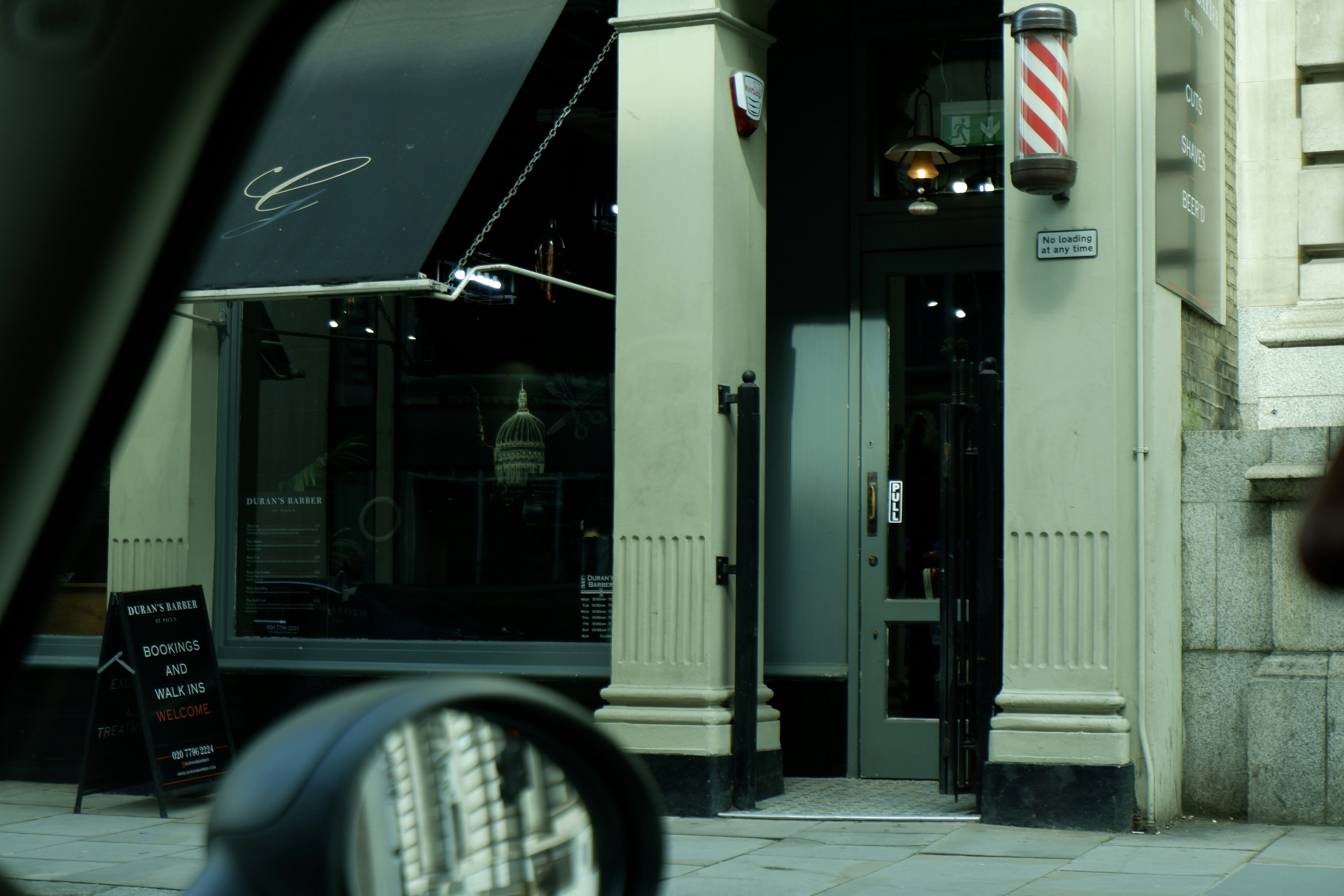 a building that has a sign on the front of it