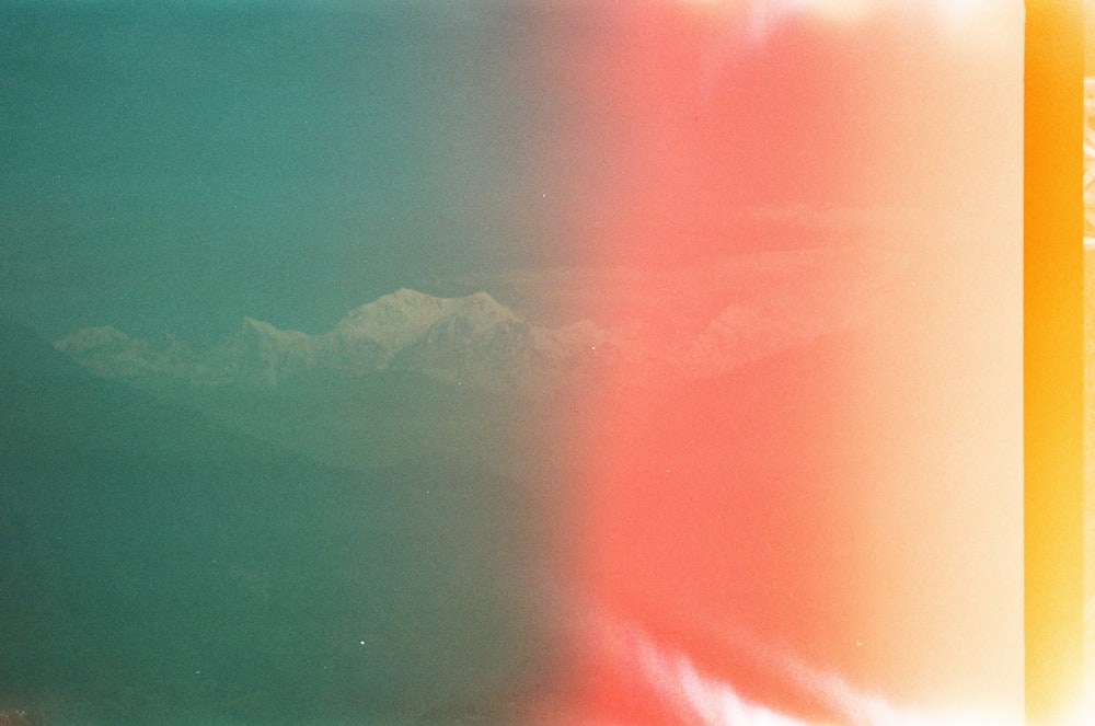 a picture of a mountain range taken from a plane