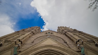 A panoramic view showcasing the cathedral's majestic architecture.