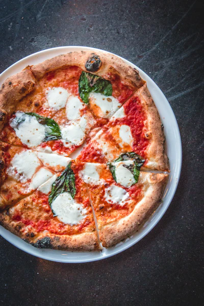 Pizza mozzarella di bufala