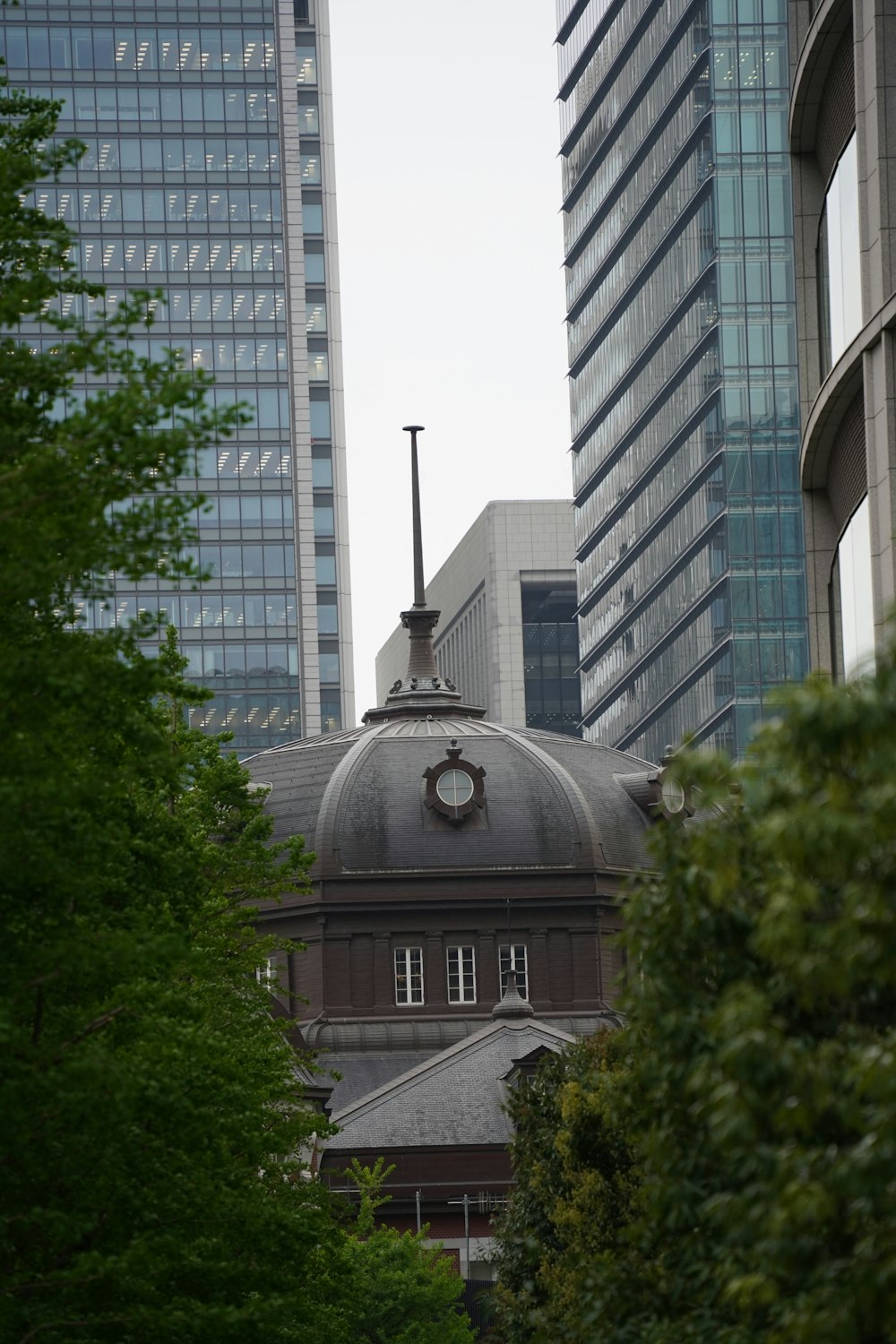 a building with a clock on the top of it