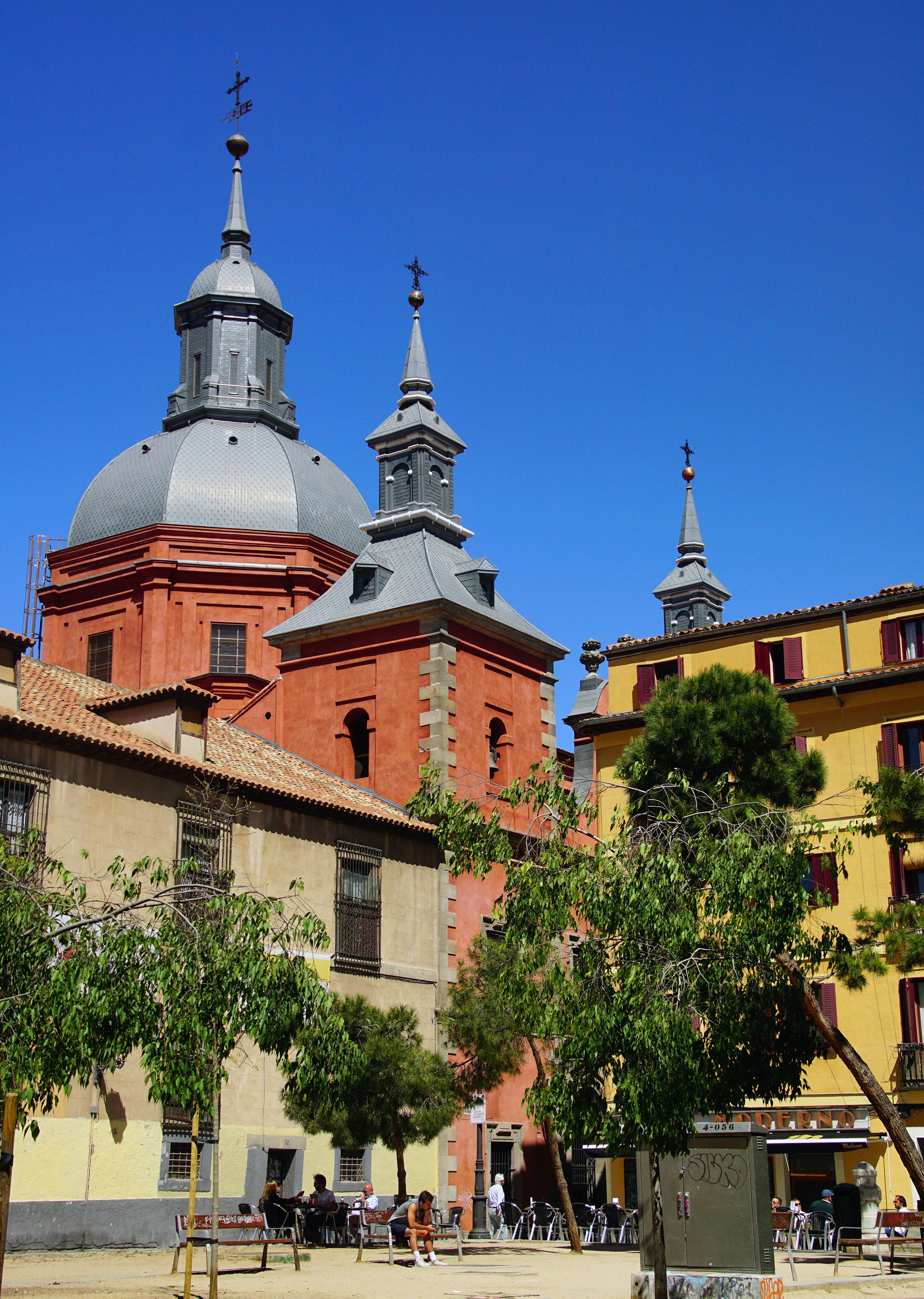 a large building with a clock tower on top of it