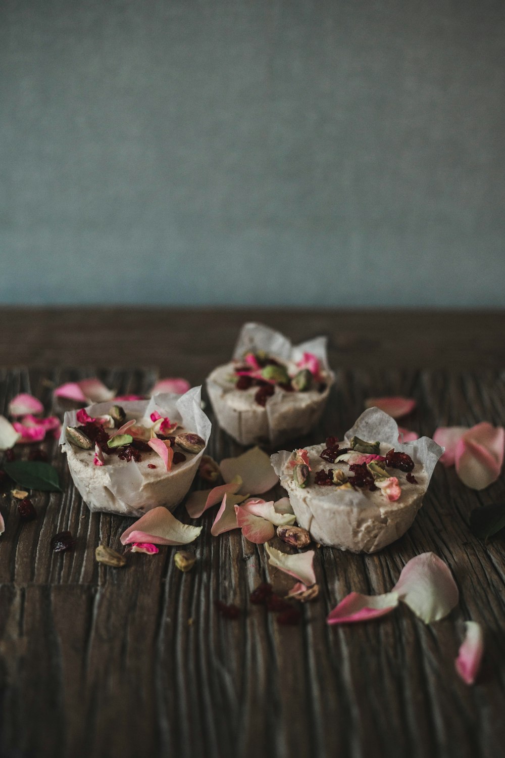 a close up of some food on a table