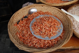 a close up of a bowl of food on a table