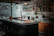 A cozy, modern kitchen with sleek countertops and warm, inviting lighting.