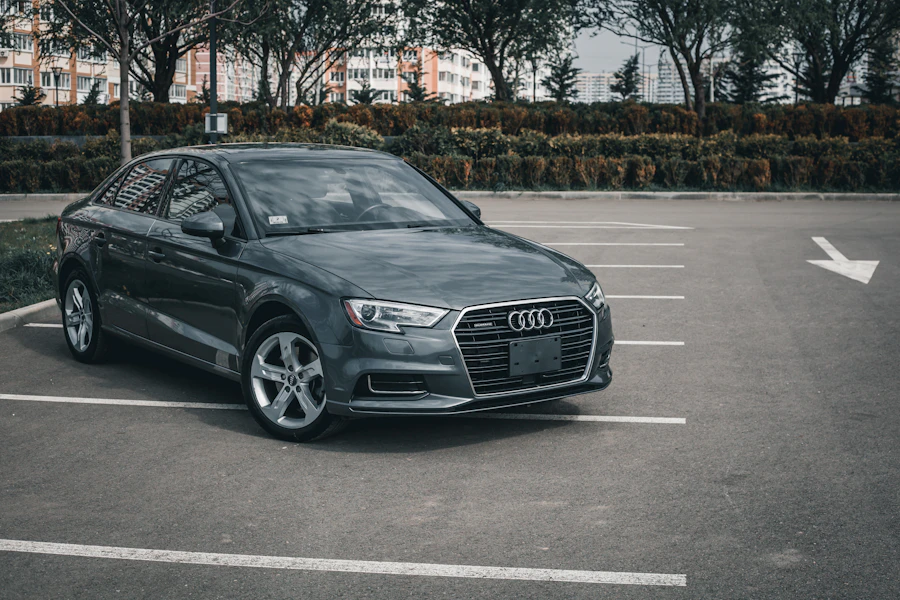 Grey sedan for Comfort