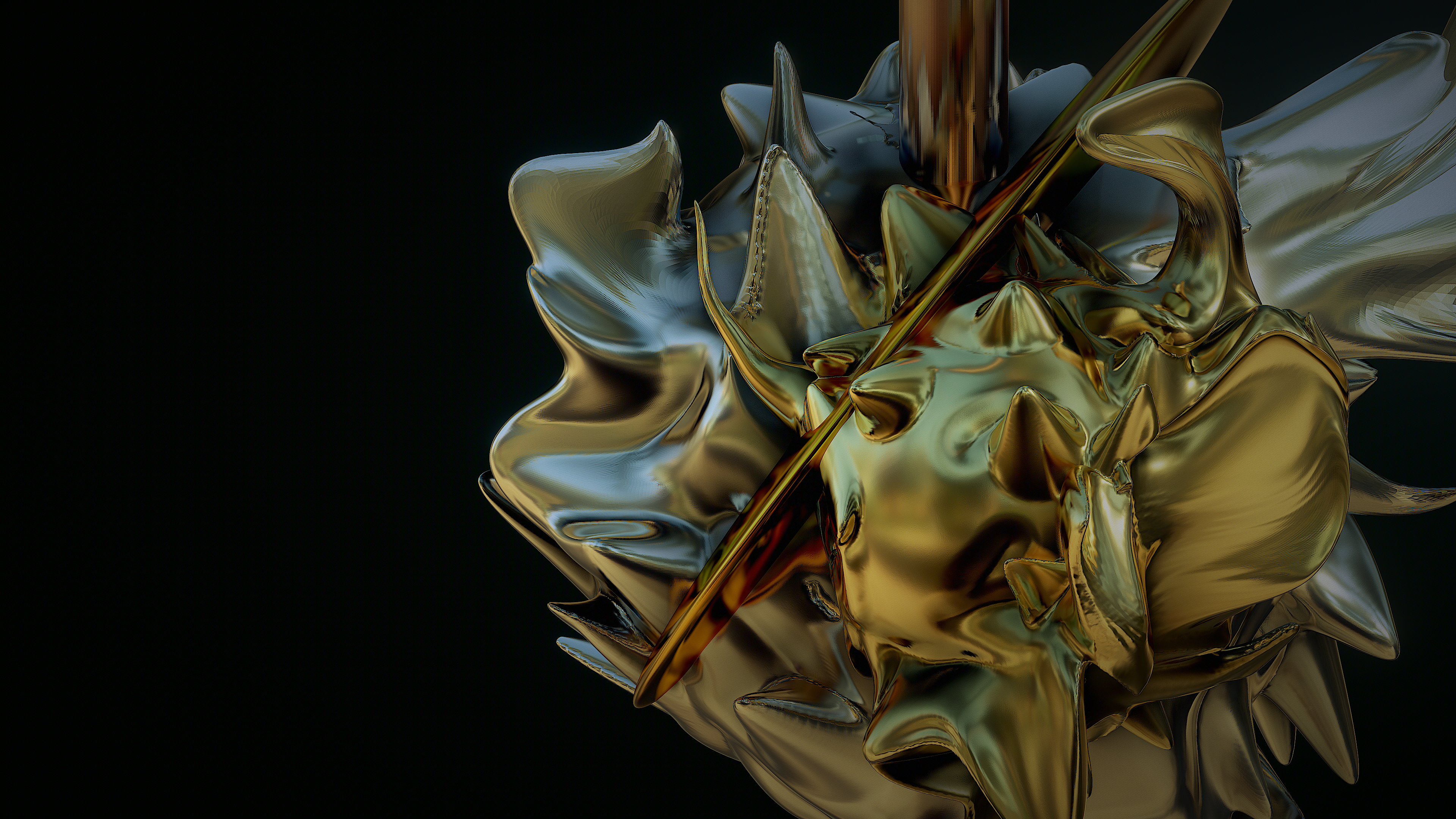 Semi-segmentación de imágenes médicas 3D liviana con anclajes espaciales aprendidos