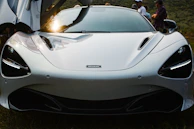 Sporty vehicle with subtle, tasteful vehicle graphics that enhance its contours.