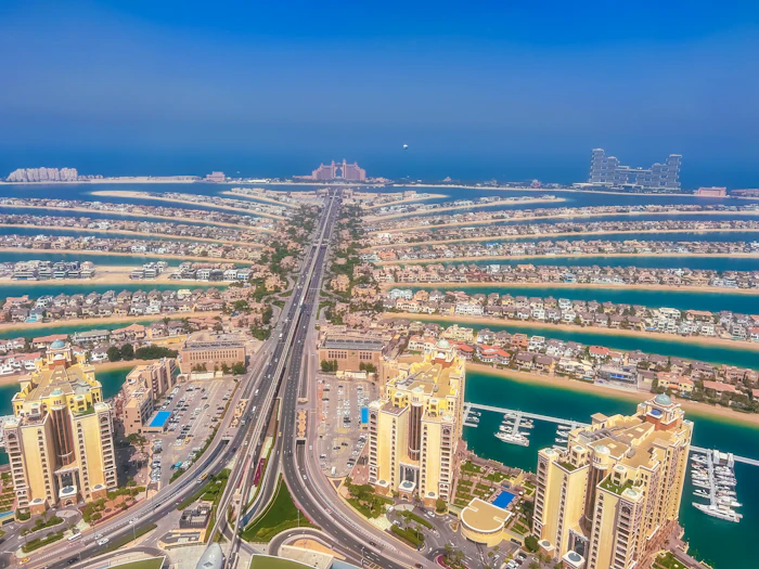Palm Jumeirah and Atlantis, Dubai