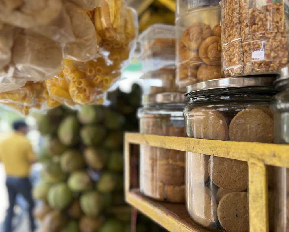 a store filled with lots of different types of food