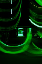 Screenshot of a vibrant in-game scene showcasing dynamic lighting effects.