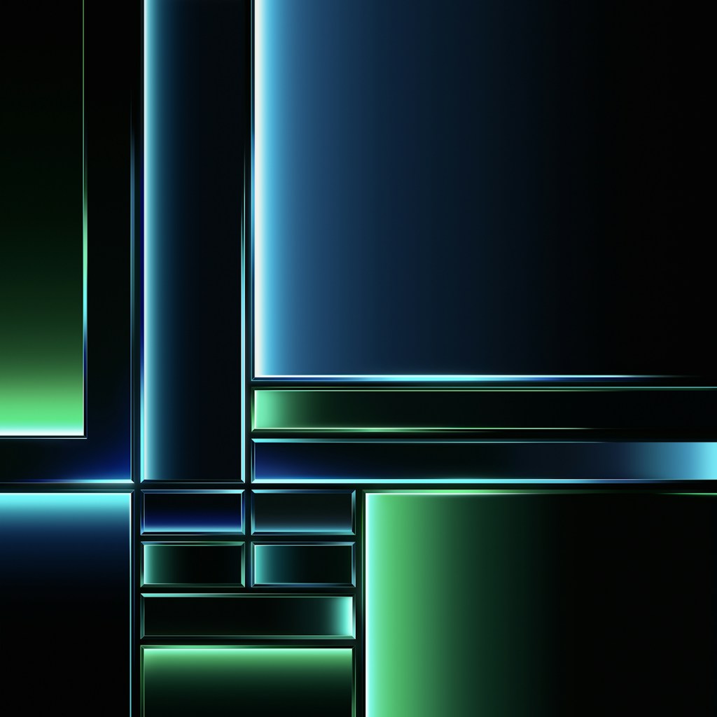 Neon Ruins Art Print